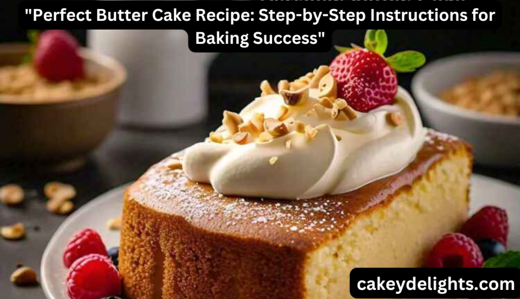 perfect butter cake recipe